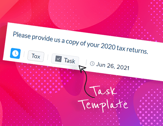 task templates automation financial advisors
